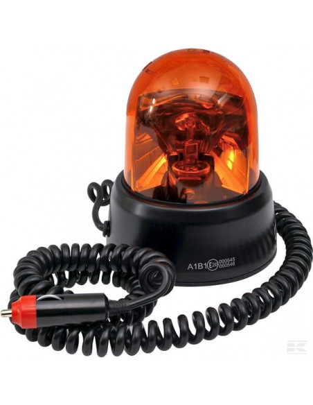 Lampa błyskowa, 12V na magnes, Ø 130 mm L 140 mm 1400840105