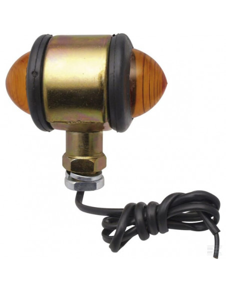 Lampa kierunkowskazu, okrągła, 12/24V pomarańczowa przykręcana 1400691020