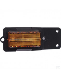 Lampa obrysowa 12/24V prostokątna, bursztynowa,...