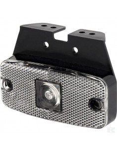 Lampa obrysowa LED, prostokątna, 12/24V przezroczysta,...