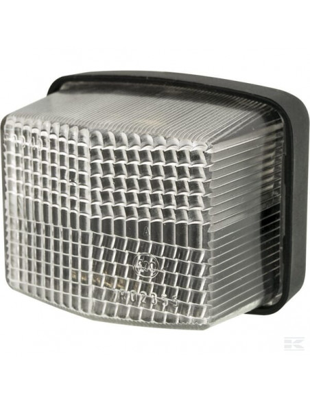 Lampa obrysowa kwadratowa, 12/24V biała, przykręcana Promot 1400690700