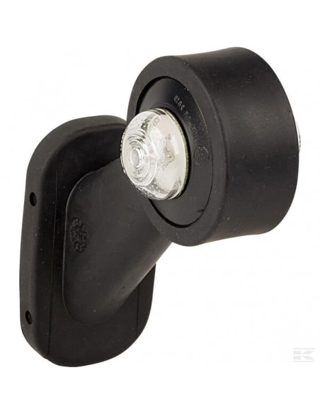 Lampa obrysowa LED, prawa, 12/24V przezroczysta, przykręcana Waś 1400699602