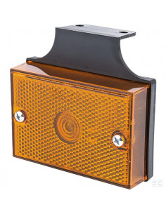 Lampa obrysowa, prostokątna, 12/24V pomarańczowa,...