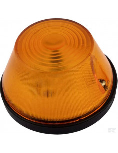 Lampa obrysowa okrągła, 12/24V pomarańczowa, przykręcana...