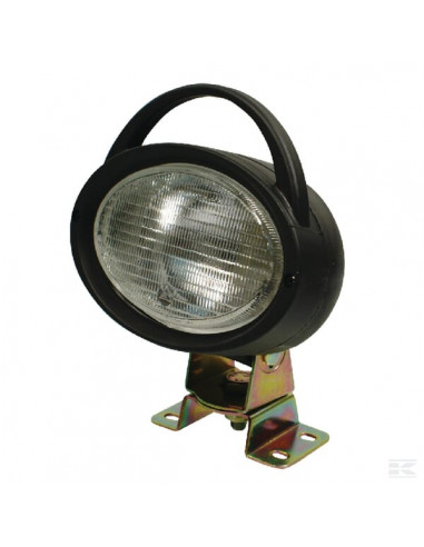 Lampa robocza Halogen, owalna, 12V przezroczysta przykręcana Ajba LA08001