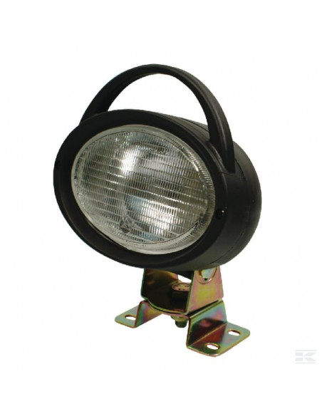 Lampa robocza Halogen, owalna, 12V przezroczysta przykręcana Ajba LA08001