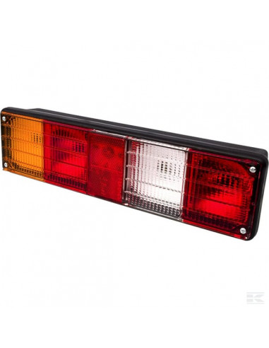 Lampa tylna zespolona, prawa, 12/24V pomarańczowa/biała/czerwona Promot 1400680610