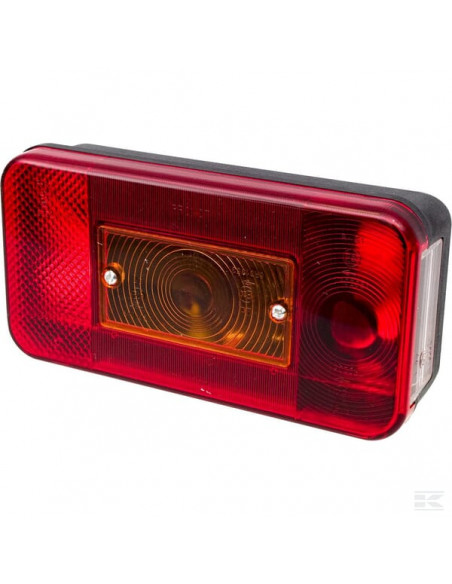 Lampa tylna zespolona, prostokątna, 12/24V pomarańczowa/czerwona, przykręcana Promot 1400680900