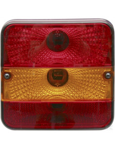 Lampa tylna zespolona, kwadratowa, 12/24V...