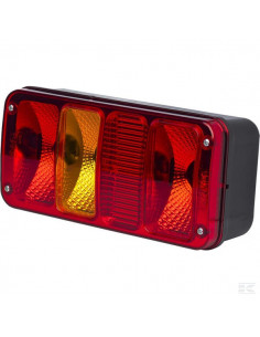 Lampa tylna zespolona, prostokątna, 12/24V...