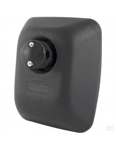 Lusterko zewnętrzne, 198x160 mm na uchwyt Ø 10-24 mm...