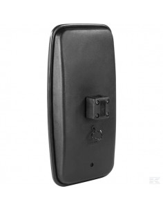 Lusterko zewnętrzne, 440x220 mm, podgrzewane na uchwyt Ø...