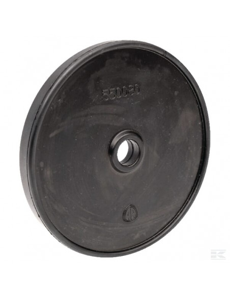 Membrana pompy, AR Ø 115 boczna z otworem, guma, Pasuje do pomp Annovi Reberberi 6500400300010