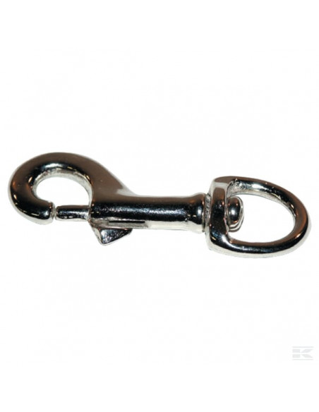 Karabińczyk z okrętką ocynk, 20 mm MK20