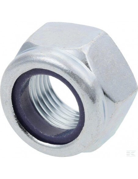 Nakrętka sześciokątna samohamowna DIN985 M16x1.50 kl.8 stalowa ocynk Kramp 9851615