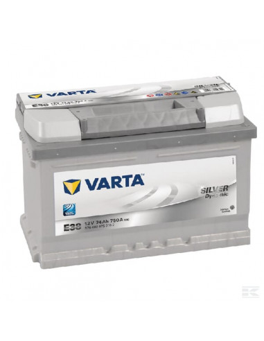 Akumulator 12V 74Ah 750A Silver Dynamic VARTA 5744020753162