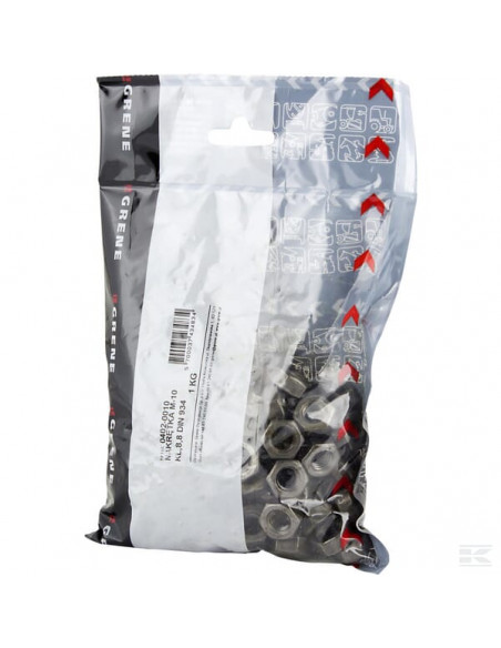 Nakrętka sześciokątna stalowa kl. 8 M10x1.50 Kramp 04020010