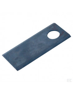 Nożyk kosiarki, 102 x 46 x 3, Ø 19, prosty SaMASZ...