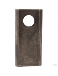 Nożyk kosiarki rotacyjnej lewy 105x48x4.3 mm otwór Ø 20...