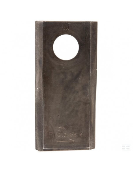 Nożyk kosiarki rotacyjnej lewy 105x48x4.3 mm otwór Ø 20 mm okrągły pasuje do Kuhn 25 szt. K6801410KR