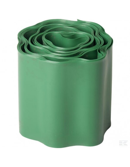 Obrzeże ogrodnicze trawnikowe, zielone 10 cm x 9 m 1707800110