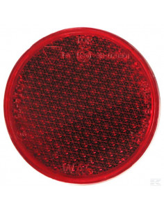 Odblask okrągły ze śrubą, 28, FI-75S, czerwony 1415000011