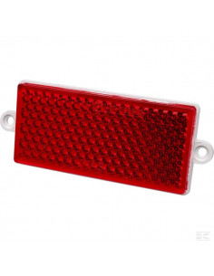 Odblask prostokątny przykręcany, czerwony 1415000211