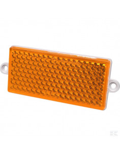 Odblask prostokątny przykręcany, pomarańczowy 1415000212