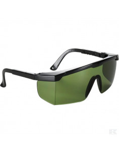 Okulary Univet 511, czarne soczewki spawalnicze, odporne...