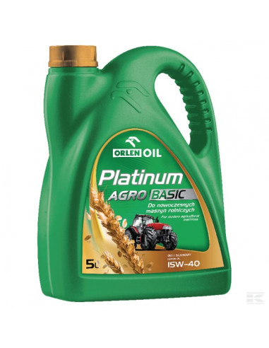 Olej Platinum Agro Basic 15W40, 5 l 1074122705