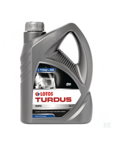 Olej Turdus SHPD 15W/40, 5 l 1074OLJ11151