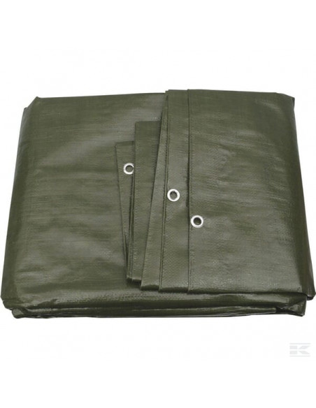 Plandeka zielona Parol, 6 x 10 m 1574504214