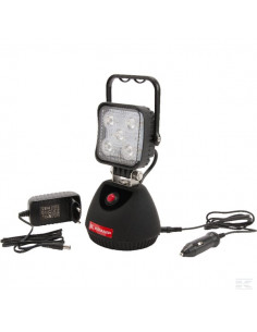 Akumulatorowa lampa warsztatowa robocza LED 12V/230V...