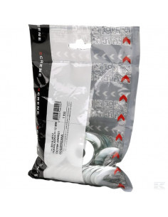 Podkładka płaska poszerzana M12x37x3 mm, stal ocynk...