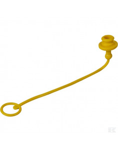 Pokrywa gniazda HP ISO 12.5 - żółta SKP9F124