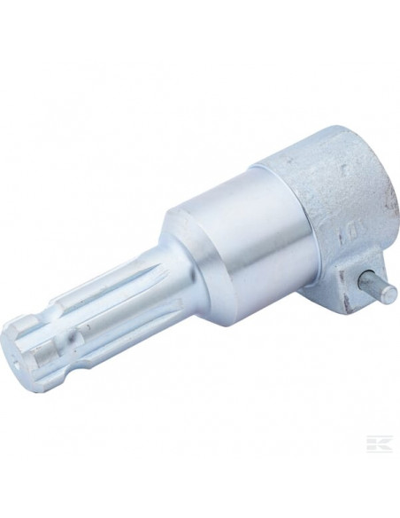 Redukcja wału WOM z kołkiem, wewn. 1.3/8" Z-6 zewn. 1.1/8" Z-6 L-150 mm Kramp 405001002