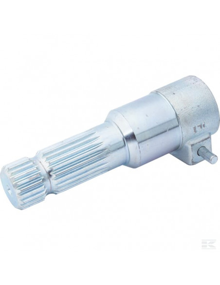 Redukcja wału WOM z kołkiem, wewn. 1.3/8" Z-6 zewn. 1.3/8" Z-21 L-150 mm Kramp 405001011