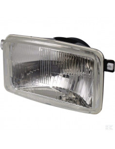 Reflektor prostokątny, przezroczysty przykręcany Wesem...