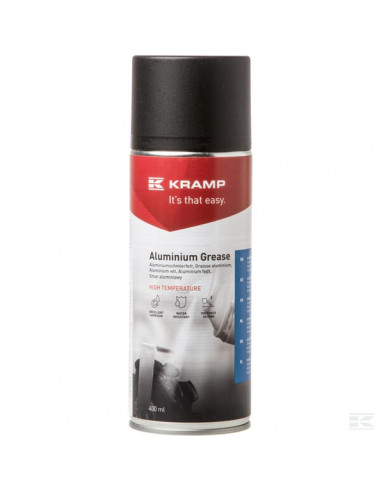 Aluminiowy smar wysokotemperaturowy Kramp, 400 ml 488442KR