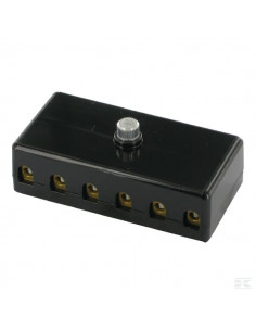 Skrzynka bezpieczników topikowych, sześciokrotna 12/24V...