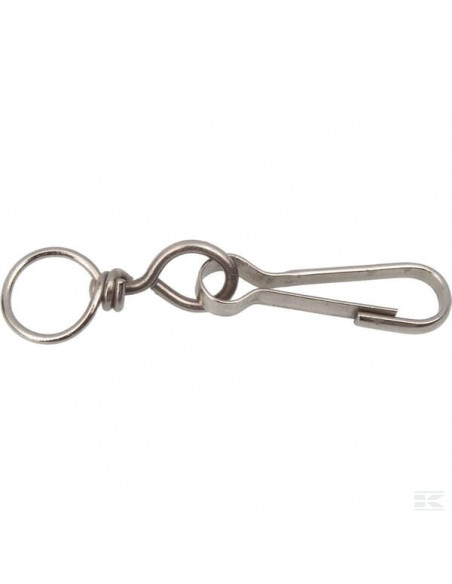 Spinacz łańcucha z okrętką, L-100 mm 1554082329