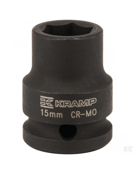 Klucz nasadowy udarowy 6-kt. 1/2", 15 mm 1803524615KR