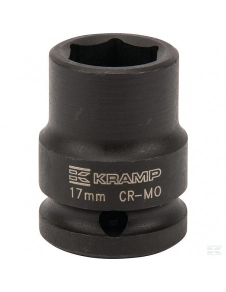 Klucz nasadowy udarowy 6-kt. 1/2", 17mm 1803524617KR