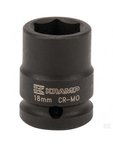 Klucz nasadowy udarowy 6-kt. 1/2", 18 mm 1803524618KR
