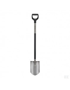 Szpadel ogrodowy Ergonomic™ szary, szpiczasty 1067511