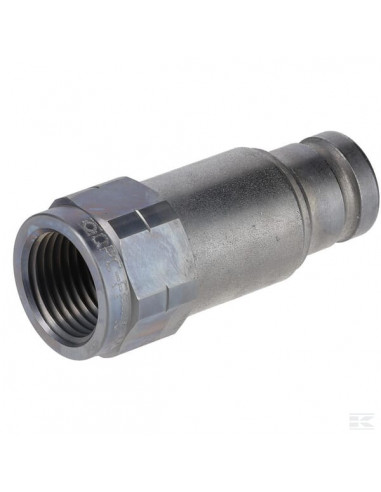 Szybkozłącze płaskie SKV-M wtyczka 3/8" gwint wewnętrzny 1/2" BSP SKVM10C08