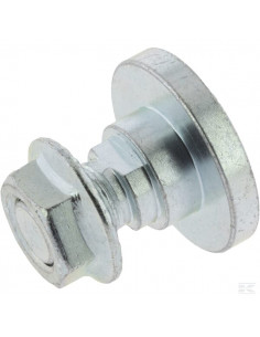 Śruba nożyka z nakrętką, M12 x 24 x 17,5 001377266N