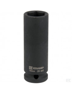 Klucz nasadowy udarowy przedłużany 6-kt. 1/2", 19 mm...