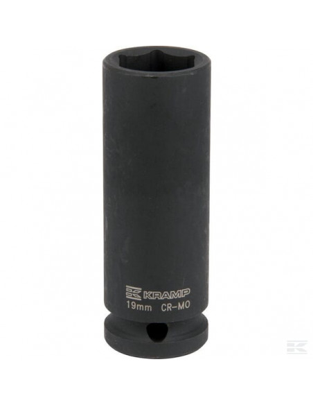 Klucz nasadowy udarowy przedłużany 6-kt. 1/2", 19 mm 1803544619KR