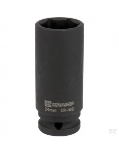 Klucz nasadowy udarowy przedłużany 6-kt. 1/2", 24 mm...